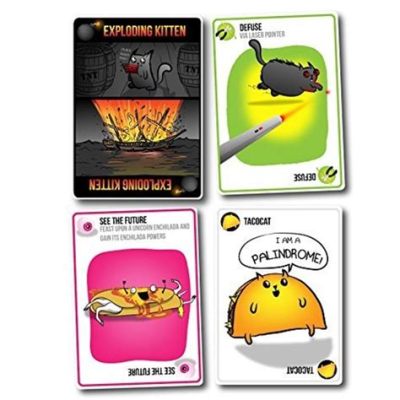 Exploding Kittens - A Hilariously Dangerous Game of Chance and Cats!