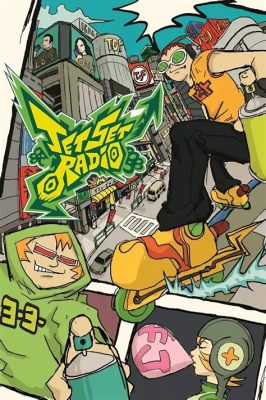 Jumping into the World of Jet Set Radio! A Vibrant Graffiti Extravaganza on Wheels