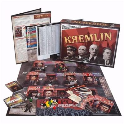 Kremlin:  A Card Game of Cold War Intrigue and Political Maneuvering!