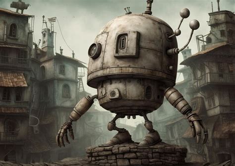 Machinarium - A Charming Robotic Adventure Filled with Puzzle-Solving and Whimsical Storytelling!