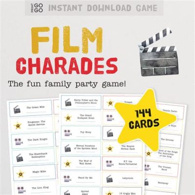 Movie Charades: An Hilarious Guessing Game for Movie Buffs!